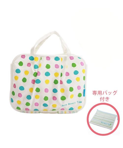 バックヤード / 温泉ポーチ 専用バッグ付 水玉