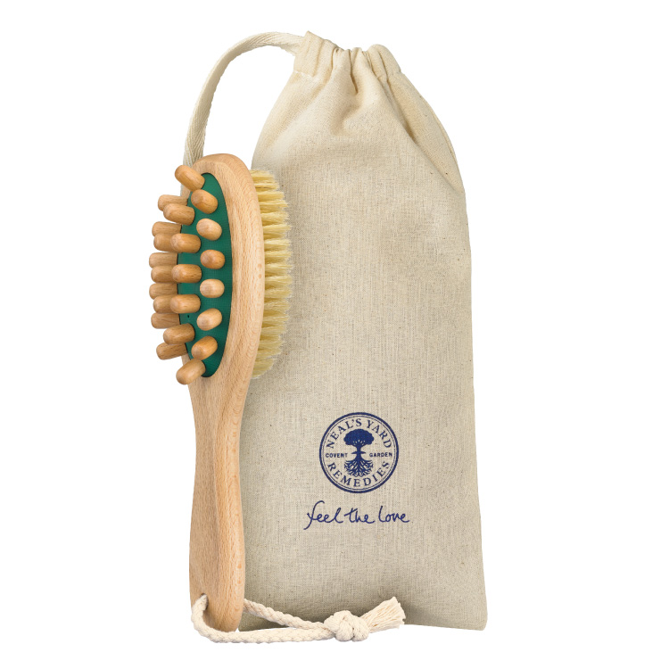 NEAL’S YARD REMEDIES/ボディマッサージブラシ(コットン巾着入)