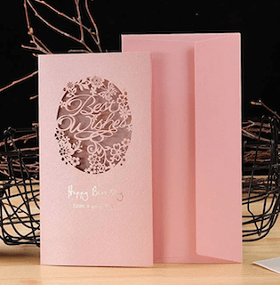【moin moin】切り絵メッセージカード/1,612円