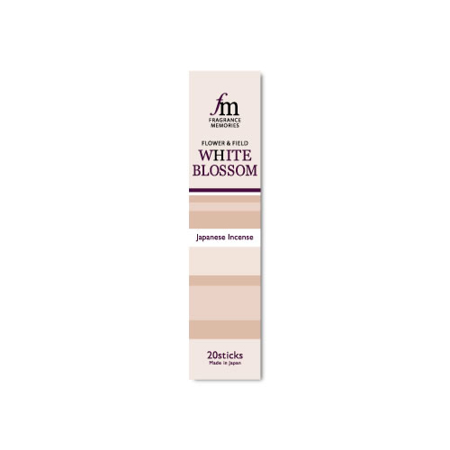 日本香堂/フレグランスメモリーズ WHITE BLOSSOM 20本入