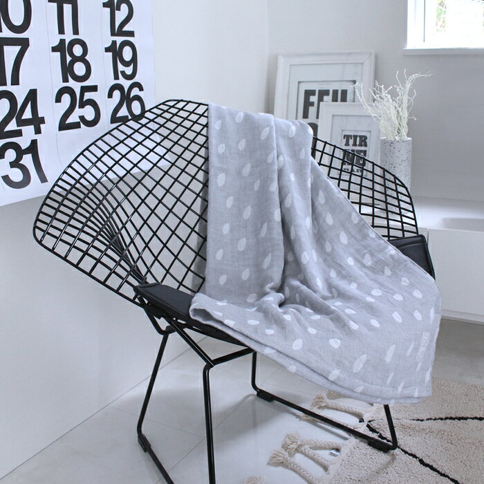 sis design monotone market オブリークドロップ ガーゼケット ハーフサイズ