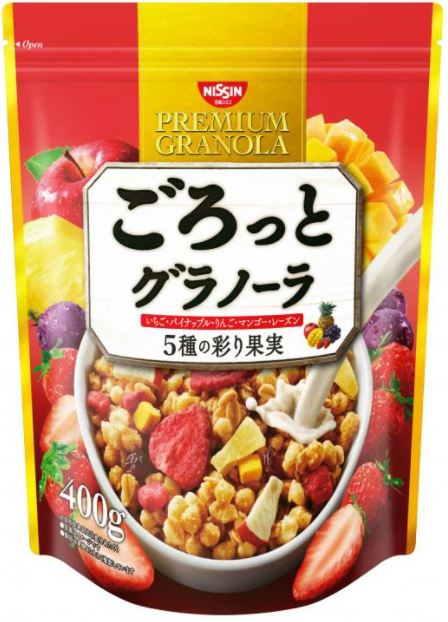 【日清シスコ　ごろっとグラノーラ　５種の彩り果実　400ｇ】