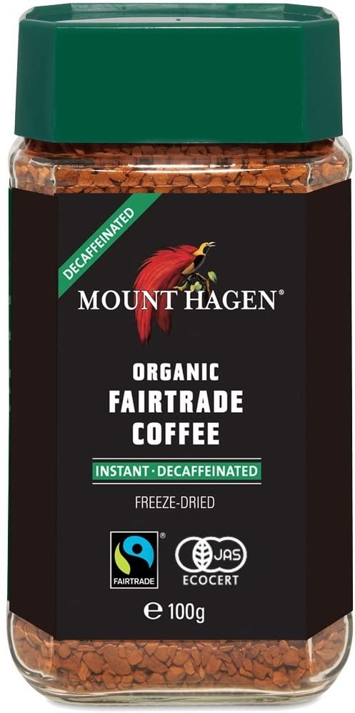 マウントハーゲン オーガニック フェアトレード カフェインレスインスタントコーヒー100g