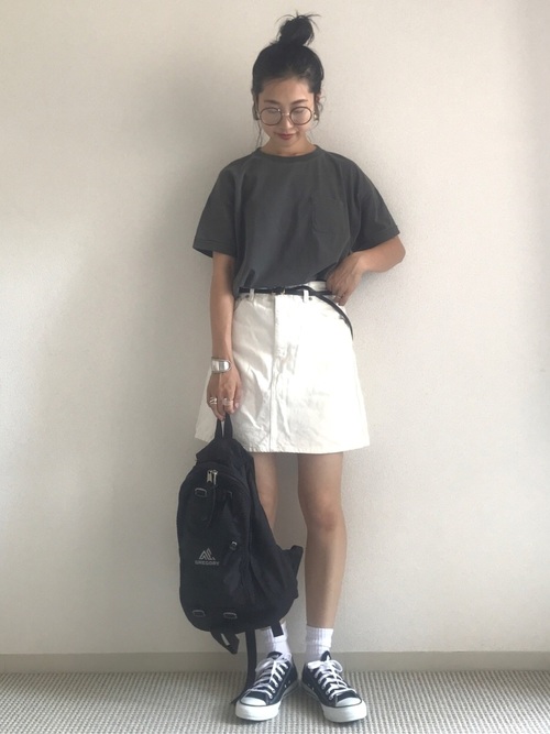ミニスカートコーデ1
