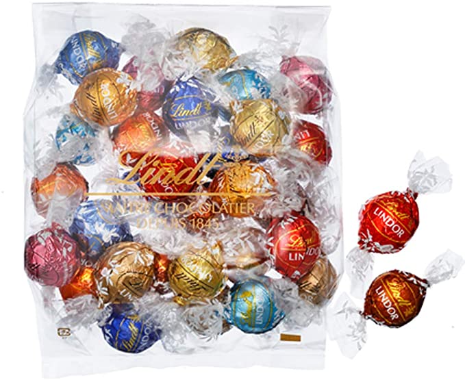 【公式】リンツ (Lindt) チョコレート リンドール 10種類アソート 詰め合わせ [Aタイプ] 個包装 30個入り