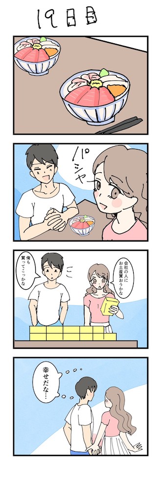 女性版・男性版漫画19日目