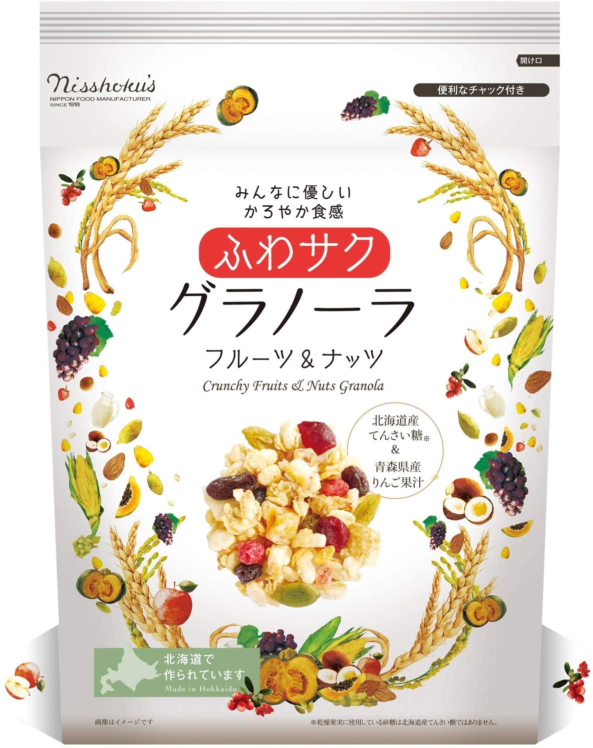 日食 ふわサクフルーツ&ナッツグラノーラ 240g