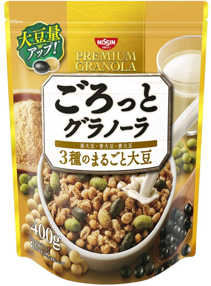 日清シスコ ごろっとグラノーラ 3種のまるごと大豆 400g