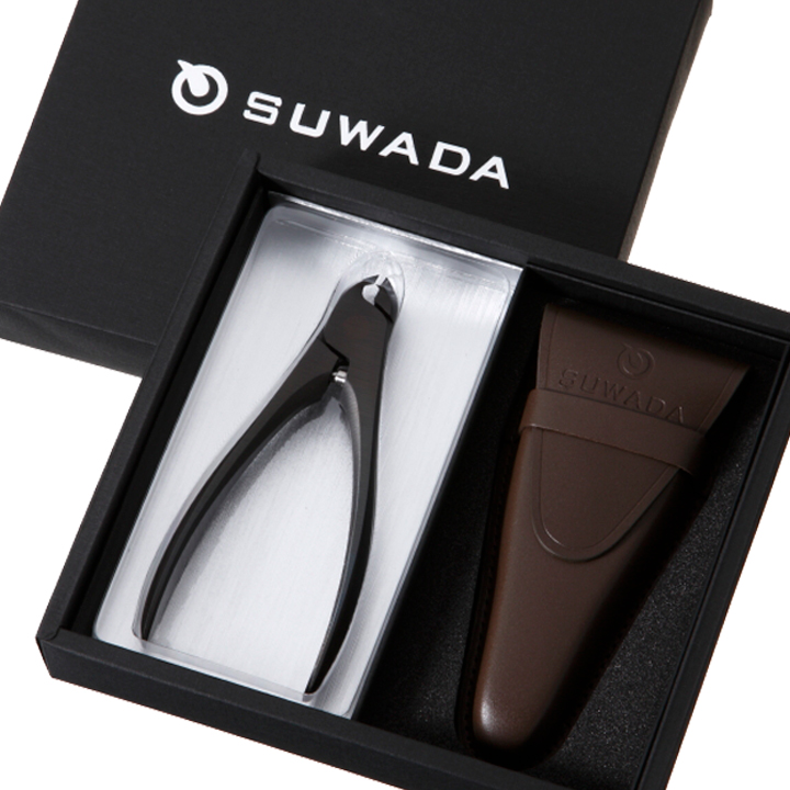 SUWADAつめ切りブラックL　ケース付き