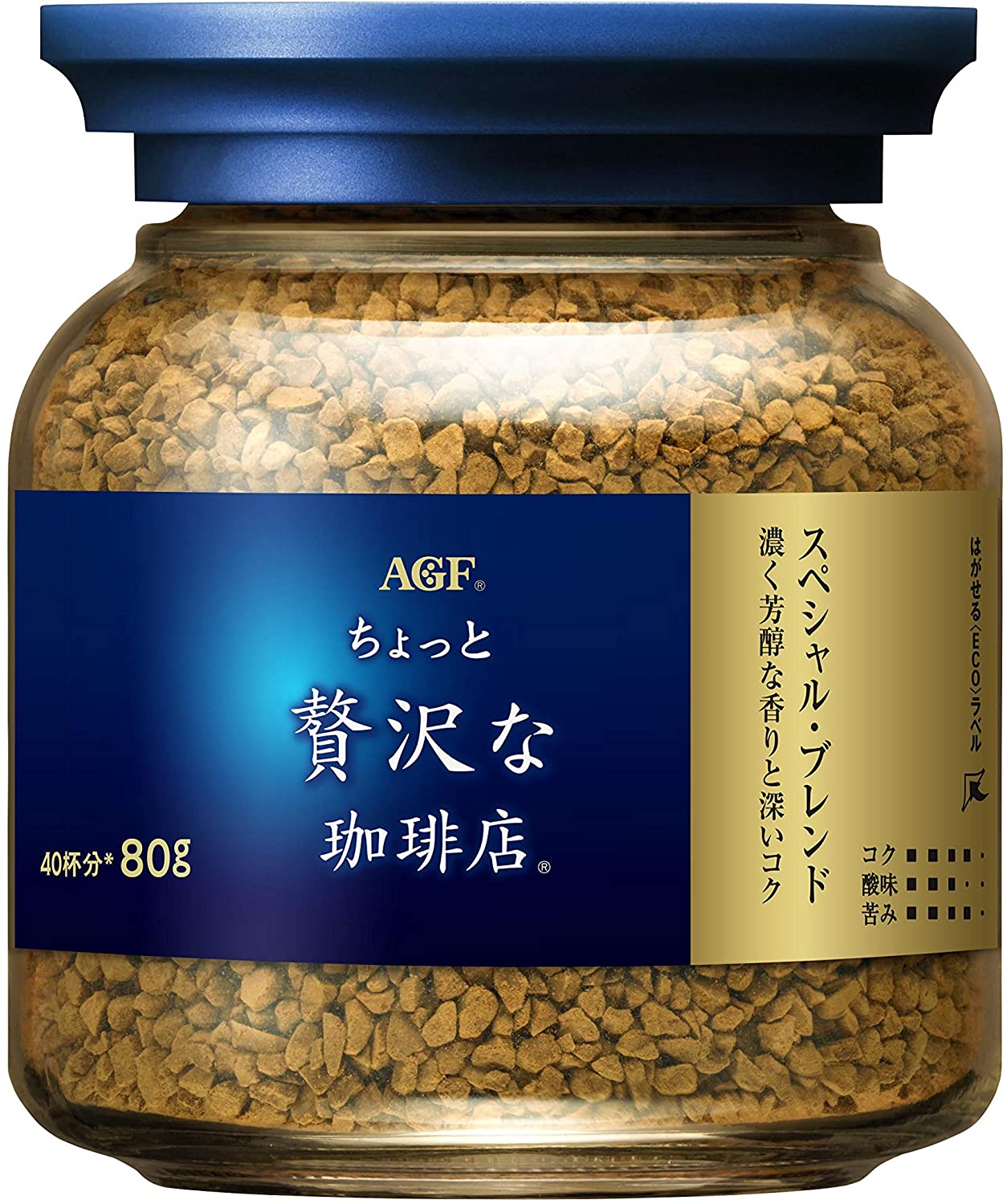 AGF ちょっと贅沢な珈琲店 スペシャルブレンド 瓶 80g 【 インスタントコーヒー 】 サイズ:80g 瓶