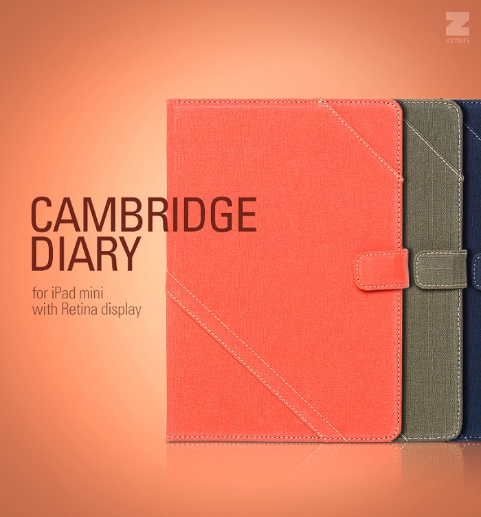 ZENUS/Cambridge Diary iPadminiケース