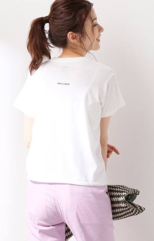 【HOLIDAY】 SUPER FINE PACK T-SHIRT