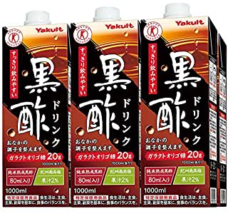 ヤクルト 黒酢ドリンク1000ml ×6入り