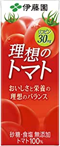 伊藤園 理想のトマト 紙パック 200ml×24本