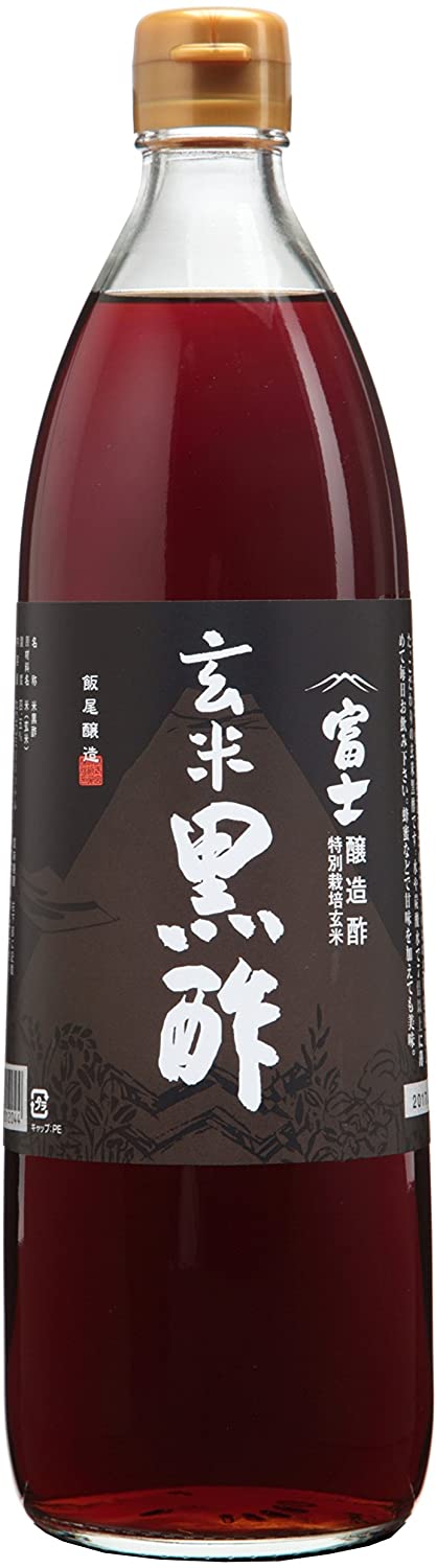 飯尾醸造 富士玄米黒酢 900ml