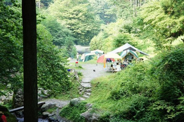 白岩渓流園キャンプ場