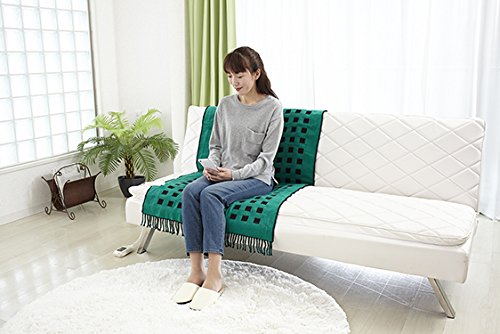 椙山紡織　電気膝掛け　リバーシブル