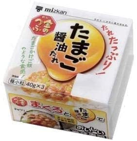 金のつぶ　たれたっぷり!たまご醤油たれ3P