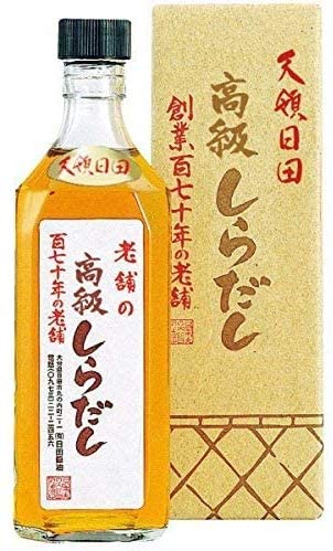 天皇献上の栄誉を賜る 日田醤油の高級しらだし 500ml 