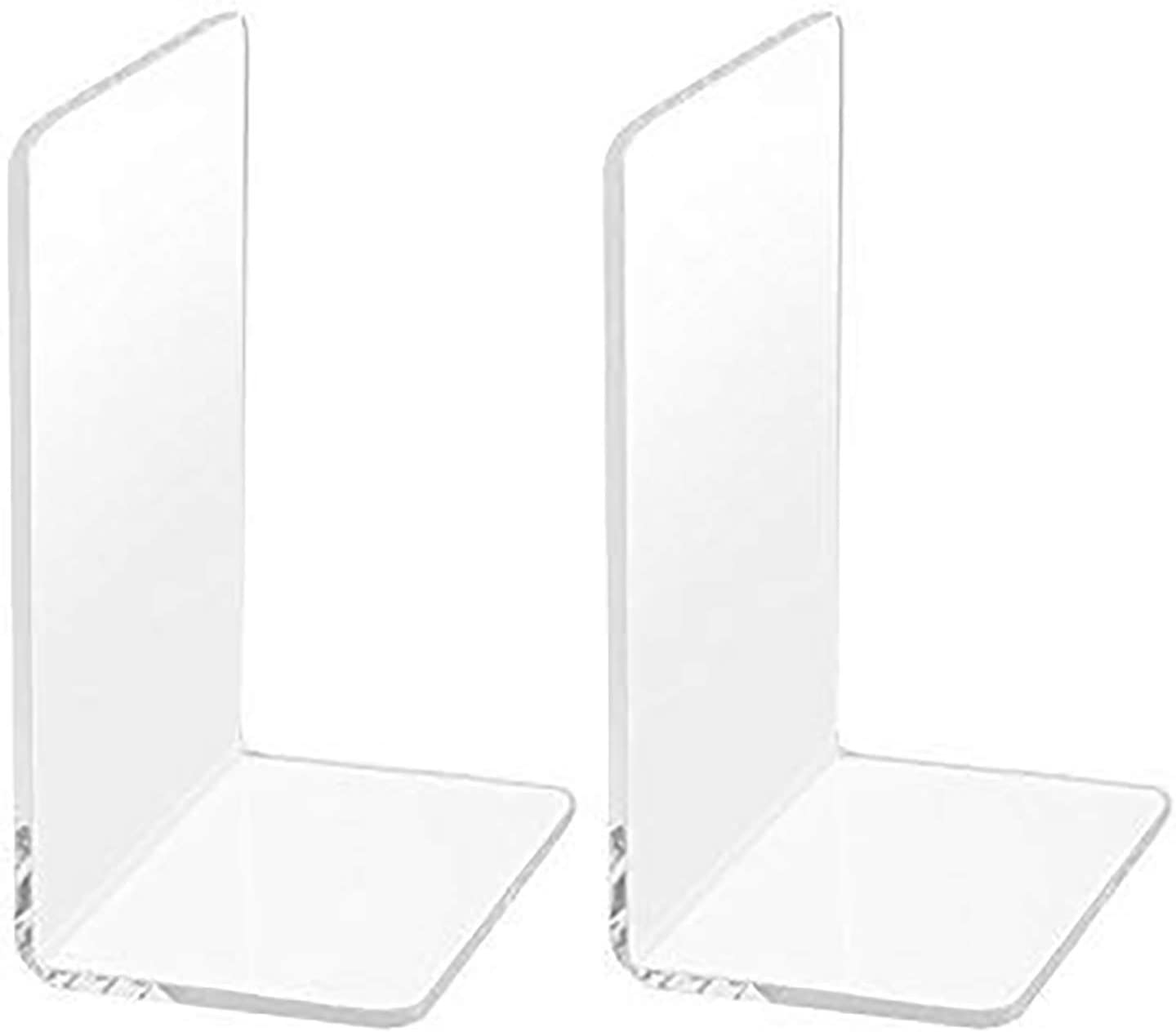 Ufun アクリル製ブックエンド 2個