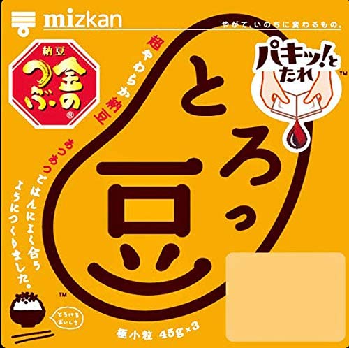 ミツカン 金のつぶ パキッ！とたれ とろっ豆 ３Ｐ