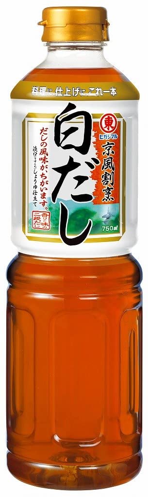 ヒガシマル醤油 京風割烹 白だし750ml 