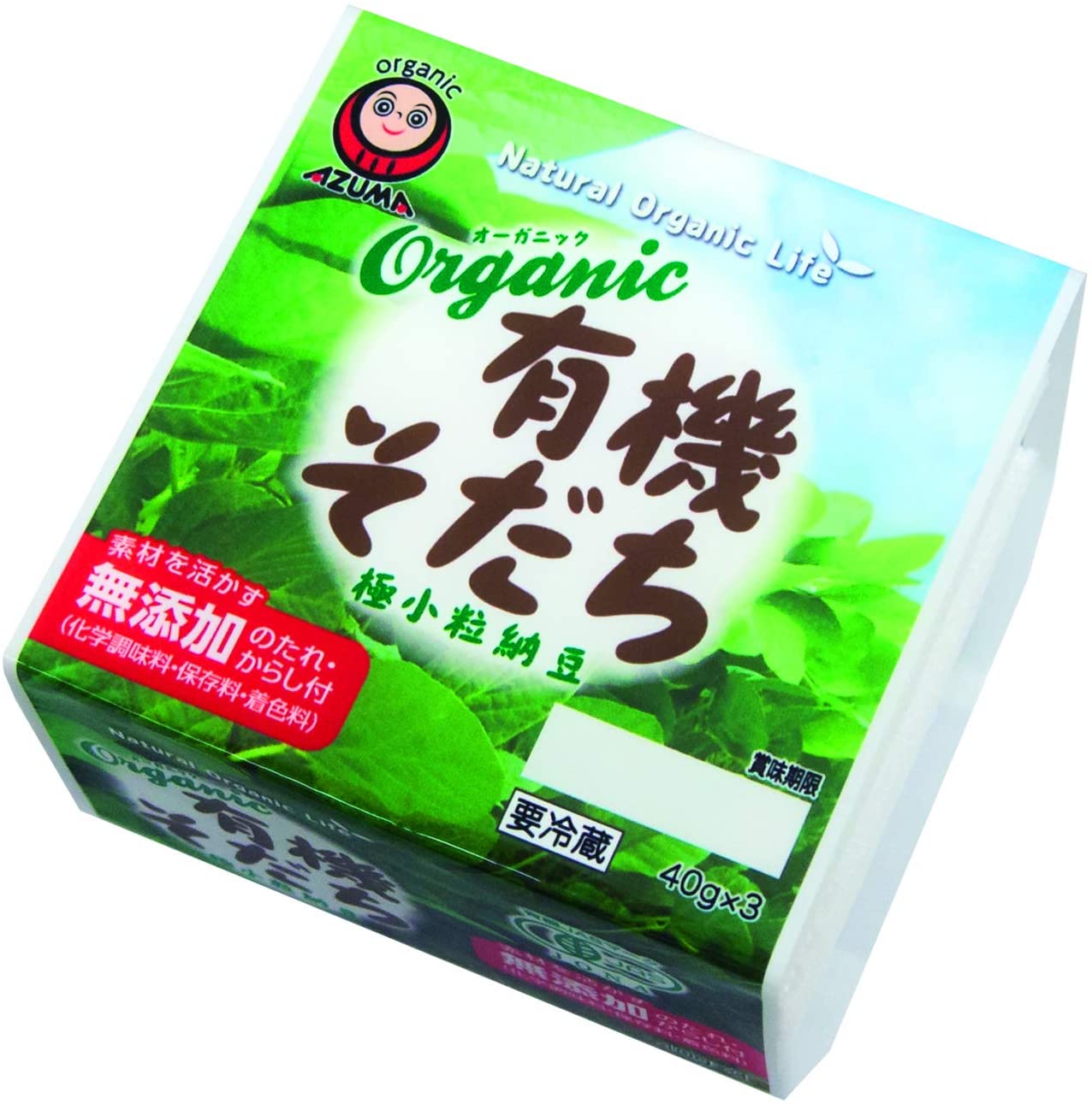 あづま食品　有機そだち　極小粒納豆