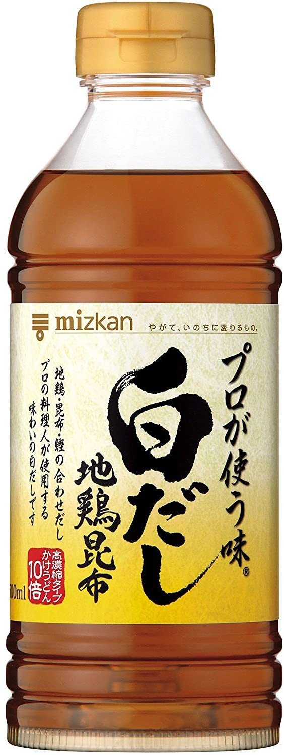 ミツカン プロが使う味 白だし 500ml