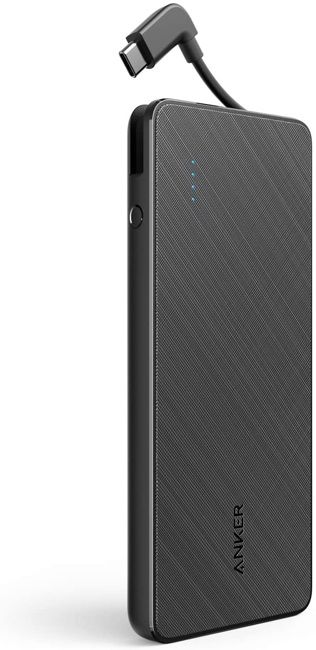 Anker PowerCore+ 10000 with built-in USB-C Cable
