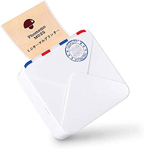 Phomemo M02S サーマルプリンター 300DPI 