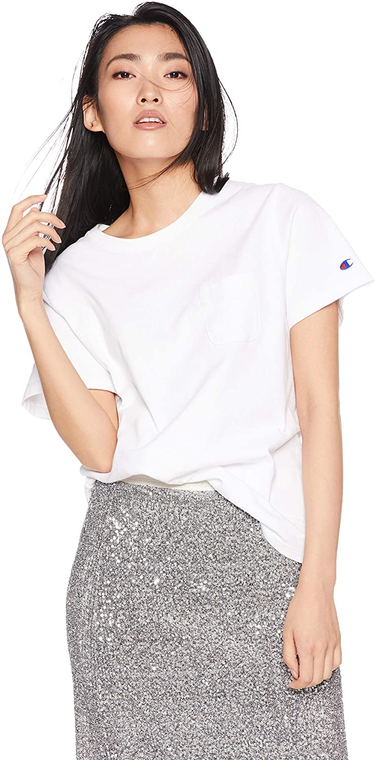 Champion(チャンピオン)　BASIC ポケット付Tシャツ