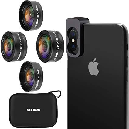 NELOMO スマホカメラ用4in1レンズキット