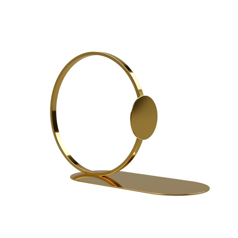 COOEE Design ブックエンド リング ブラス 10cm