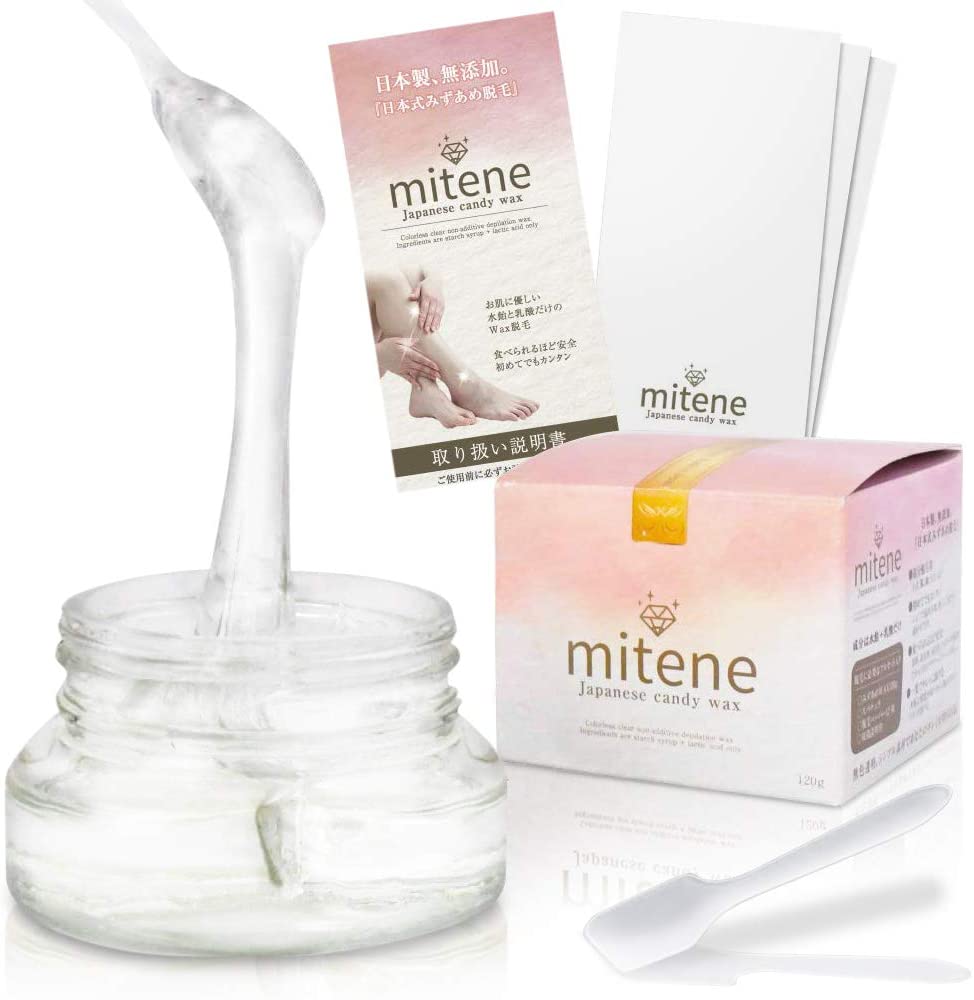 mitene Japanese candy wax