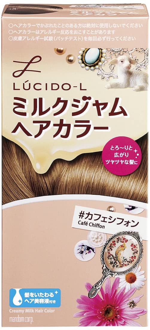 ルシードエル　ミルクジャムへアカラー