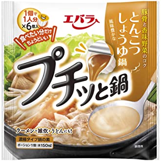 エバラ プチッと鍋 とんこつしょうゆ鍋 