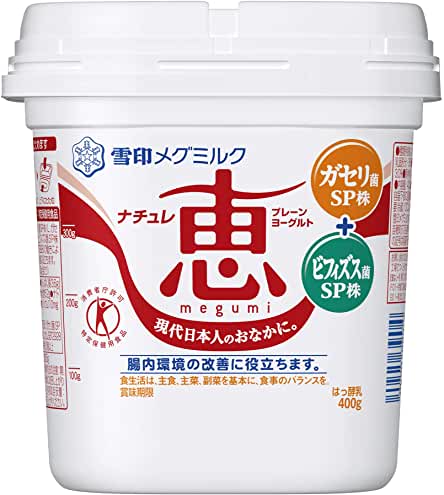 雪印メグミルク　ナチュレ恵　プレーンヨーグルト