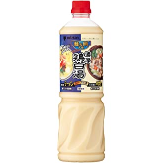 ミツカン 麺&鍋大陸 濃厚鶏白湯スープの素 