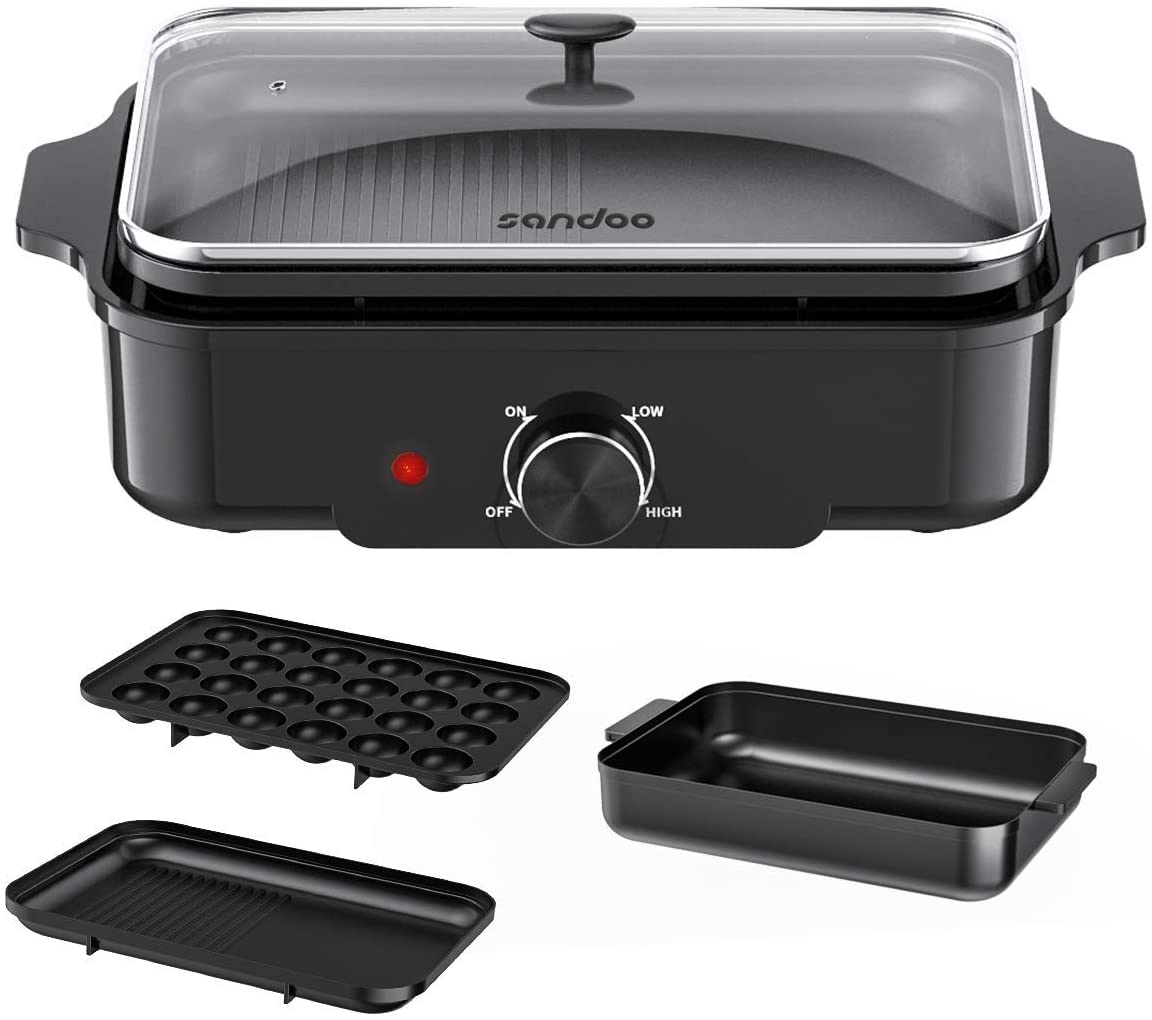 Sandoo ホットプレート波型