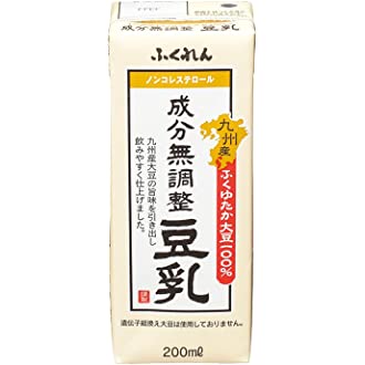 ふくれん 九州産ふくゆたか大豆成分無調整豆乳 