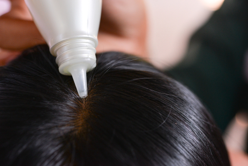 Hair,Care,With,Tonic.