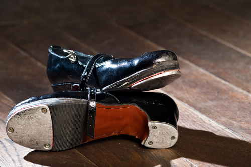 Pair,Of,Used,Dancers,Tap,Shoes