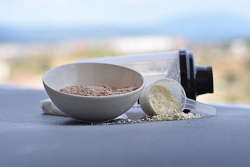 Whey,Protein,Taste,Vanilla,And,Chocolate,,Dumbbell,Back,To,Start