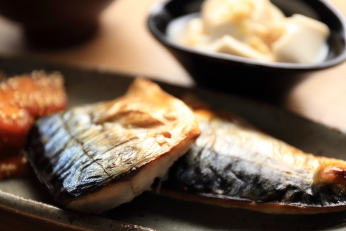 Fish,Dishes,And,Vegetables,Cooked,As,A,Common,Dinner,In