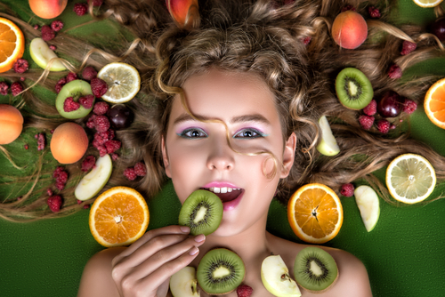The,Face,Is,Very,Beautiful,Young,Sweet,Girl,Blonde,.with